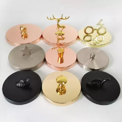 Tapa de jarra de velas personalizadas